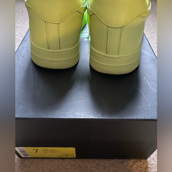 John Geiger Neon Yellow Sneakers size 7 men’s - Picture 2 of 5